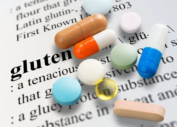 gluten free medications