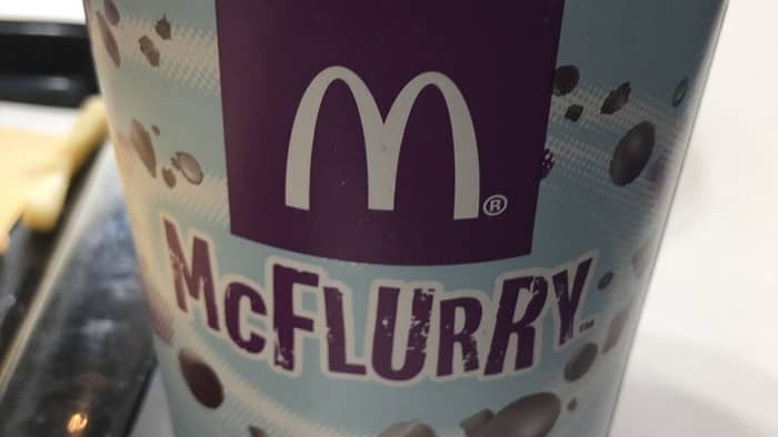 McFlurry with M&M's