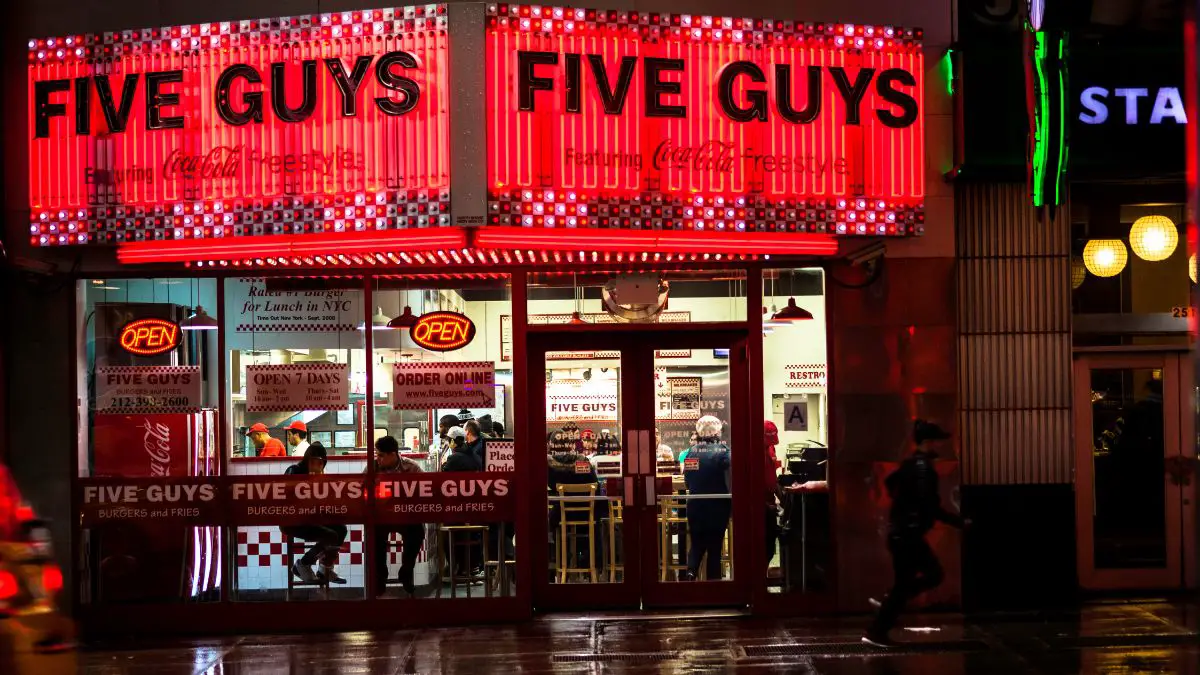 Five Guys Gluten Free Menu What Can You Eat